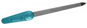 Пилка для ногтей металлическая Zinger zo-FB-40-7-AQUA
