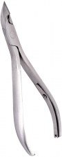 Кусачки маникюрные Silver Star AT 874 (10мм), пологое лезвие, прямоугольное сечение ручек