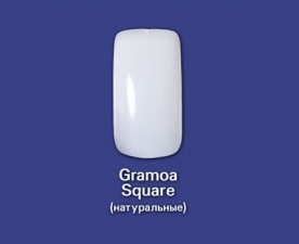Типсы Gramoa Square натуральные, 100 шт - Bohema Cosmetics