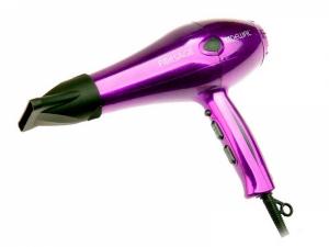 Фен для волос DEWAL Forsage пурпурный, 2200 Вт, ионизация, 2 насадки