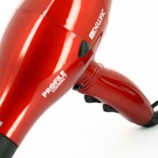 Фен для волос DEWAL Profile Compact красный, 2000 Вт, ионизация, 2 насадки