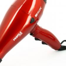 Фен для волос DEWAL Profile 2200 красный, 2200 Вт, ионизация, 2 насадки