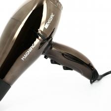Фен для волос DEWAL Magnifico коричневый 2000 Вт, ионизация, 2 насадки