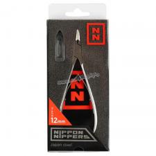 Кусачки для кутикулы Nippon Nippers N-07F-12, лезвие 12 мм