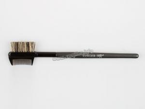 Щеточка-расческа для бровей с натуральной щетиной Zinger SB-1007