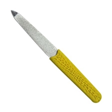 Пилка для ногтей сапфировая с резиновой ручкой Mertz A76